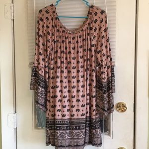 Flowy elephant dress!